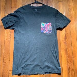 Volcom shirt, short sleeve, grey